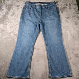 NWT J. Crew‎ Mid-Rise Flare Crop Jeans Women's Size 34T Light Wash Denim Pants